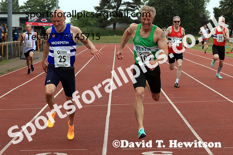 200 metres, 2025 NEMAA Track and Field, Monkton. Photo: David T. Hewitson/Sports for All Pics